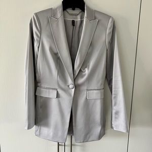 WHBM satin jacket
